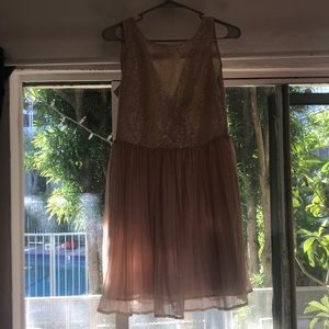 Simple, elegant cream dress